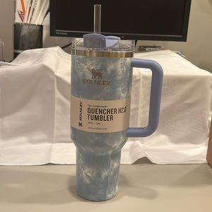Stanley 40oz Stainless Steel H2.0 FlowState Quencher Tumbler- ocean blue tie